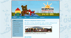 Desktop Screenshot of brightsidekids.com
